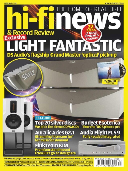 Title details for Hi Fi News by AV Tech Media Ltd - Available